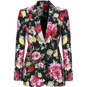 Dolce & Gabbana Floral-Print Blazer!!!